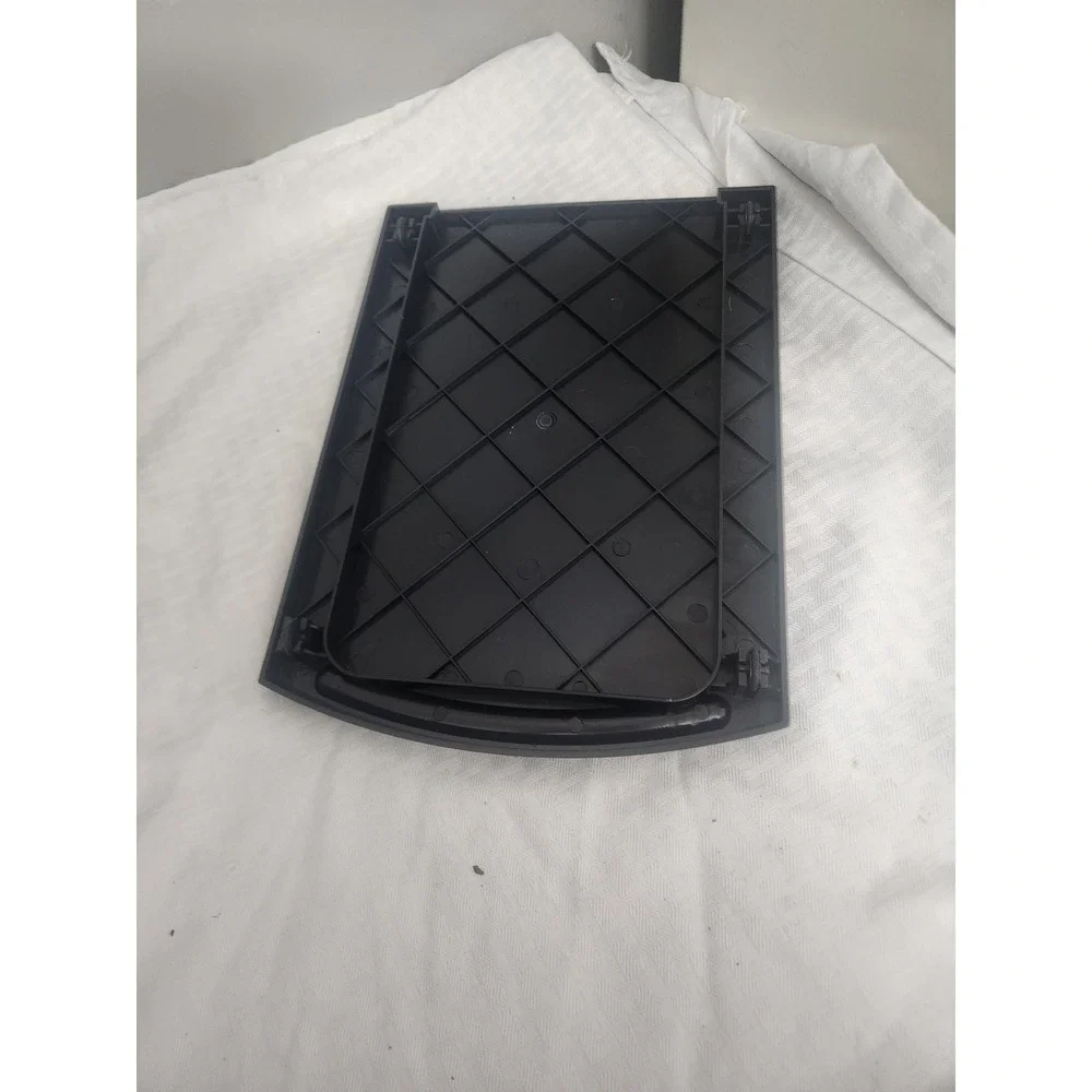 Black Sliding Kitchen Appliance Tray Countertop Mover for Coffee Makers Mixers